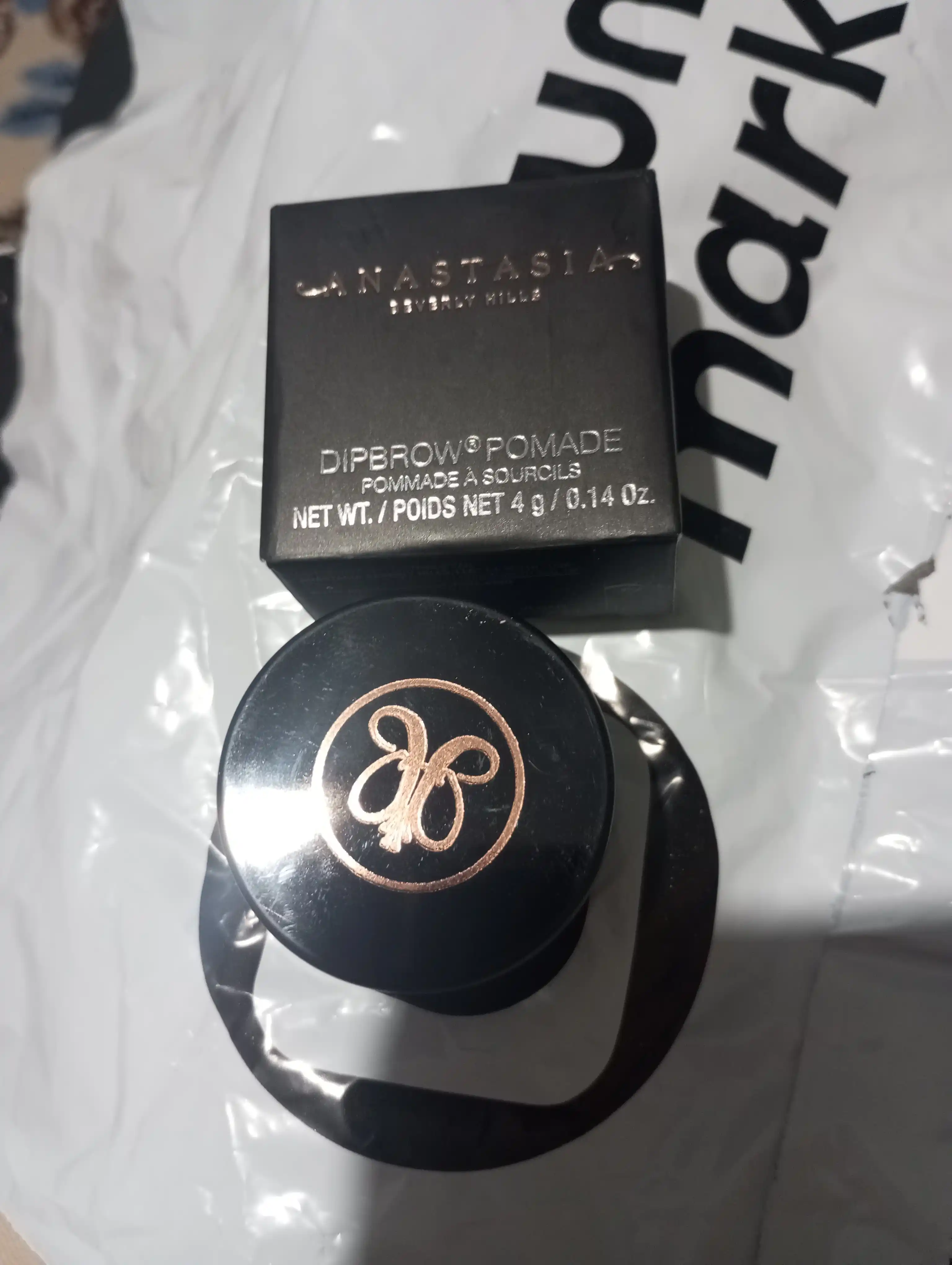 Qoshlar uchun bo'yoq geli Anastasia Beverly Hills Dipbrow Pomade, 4 gr + bonusiga cho'tka
