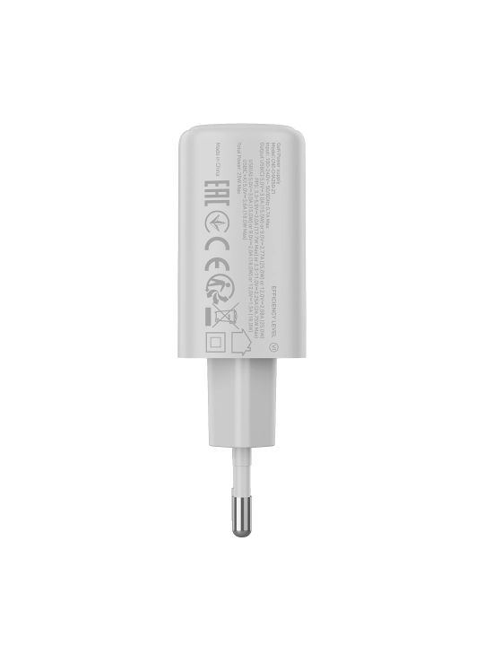 Iphone uchun universal zaryadlash qurilmasi, 20 Vt adapter, ikkita type-c va USB-A portli