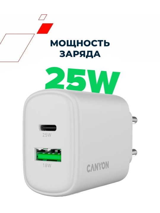 Iphone uchun universal zaryadlash qurilmasi, 20 Vt adapter, ikkita type-c va USB-A portli