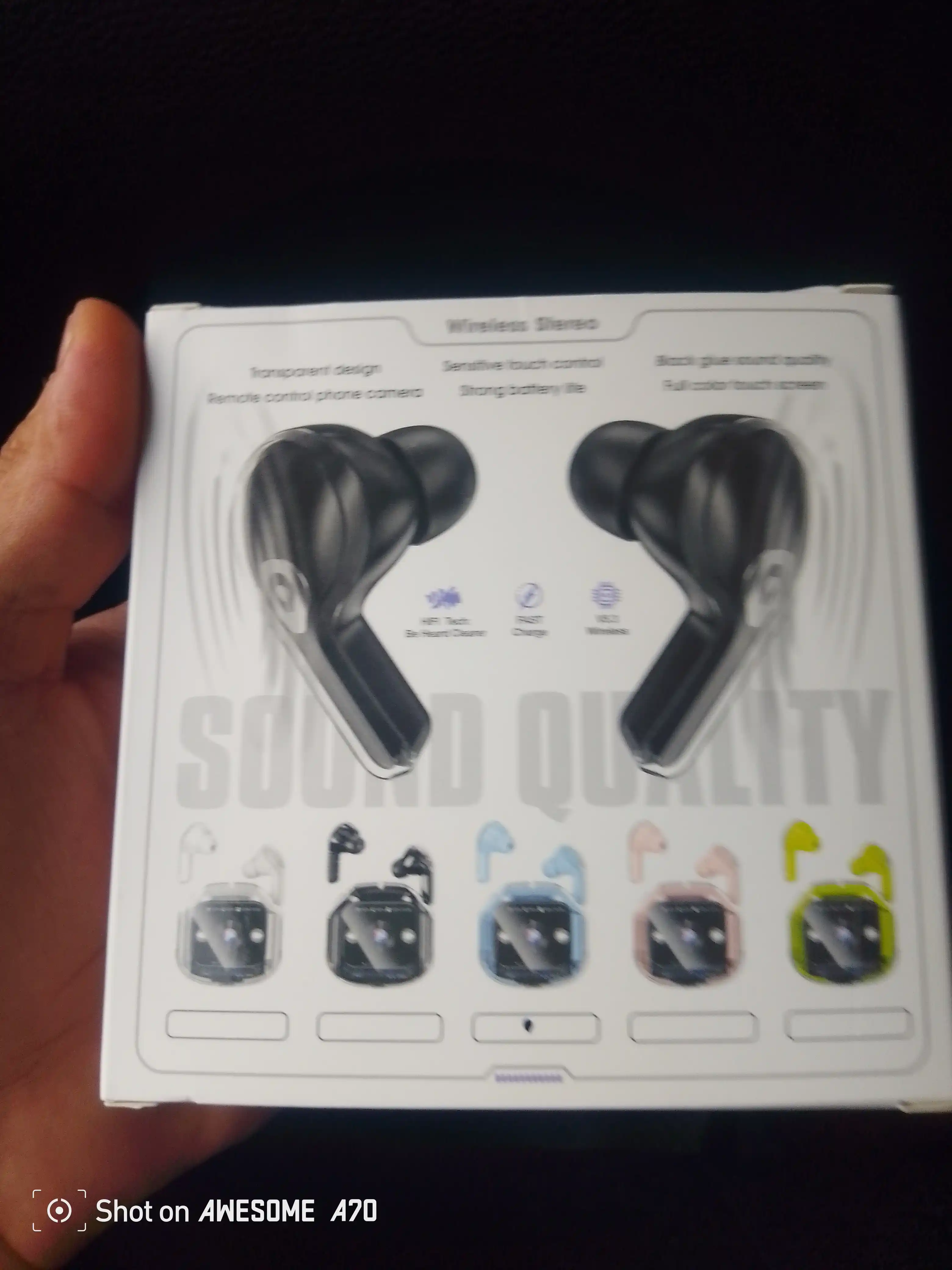 Simsiz Bluetooth quloqchinlari Pods Pro