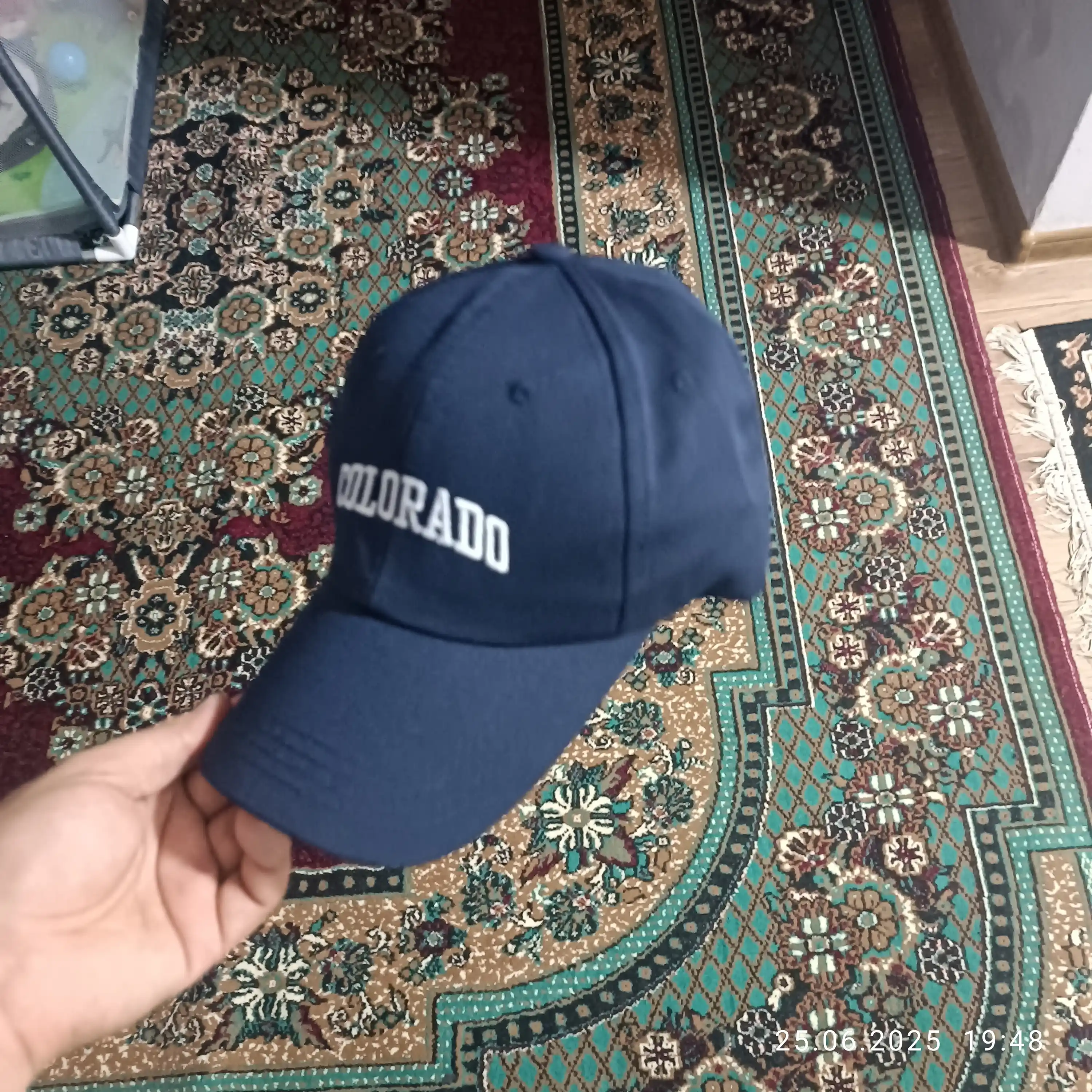 Kepka Colorado Avalanche, unisex, paxta