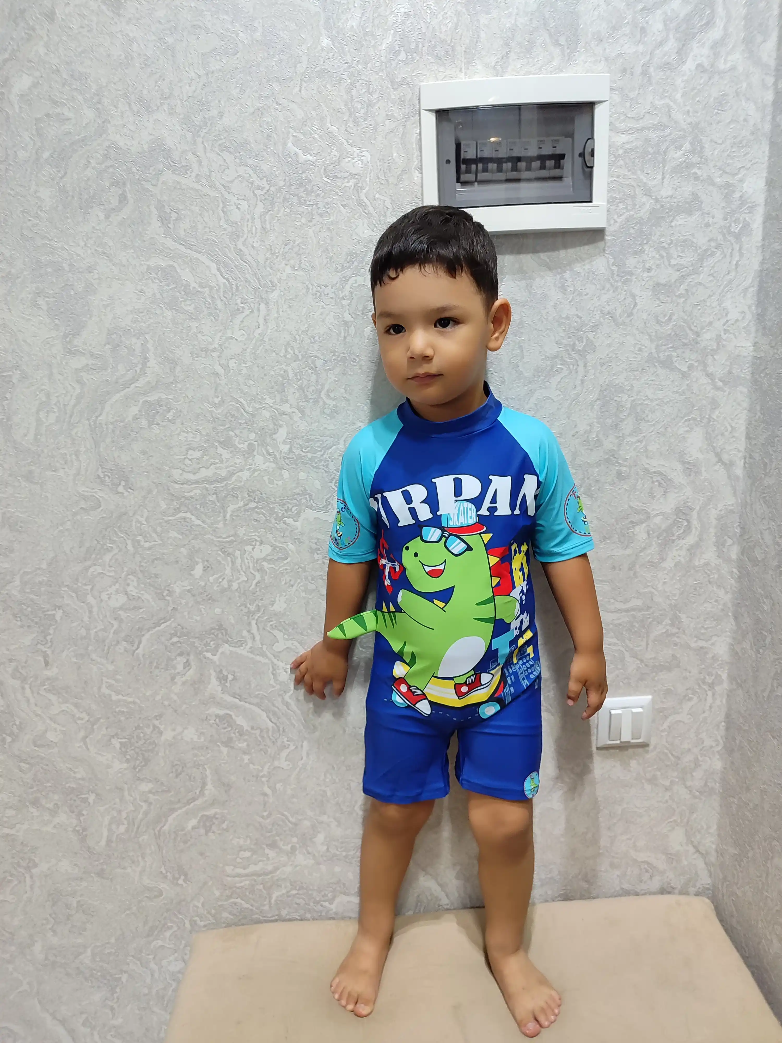 Купальник для мальчиков, 2-10 лет, купальный костюм для мальчика