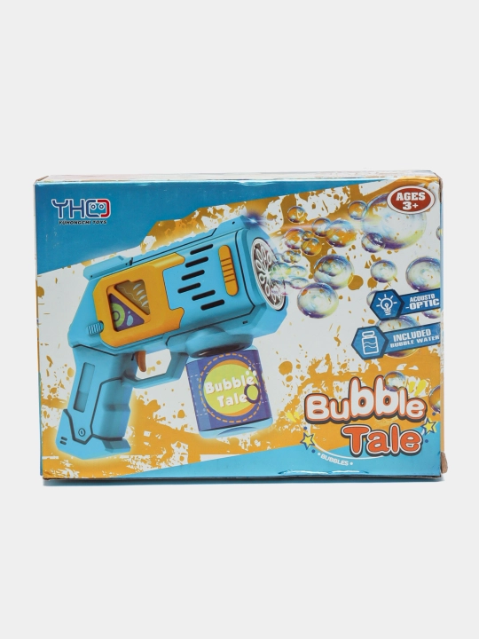 Sovun pufaklari generatori bolalar uchun, batareyali BUBBLE GUN