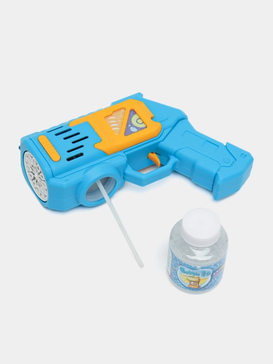 Sovun pufaklari generatori bolalar uchun, batareyali BUBBLE GUN