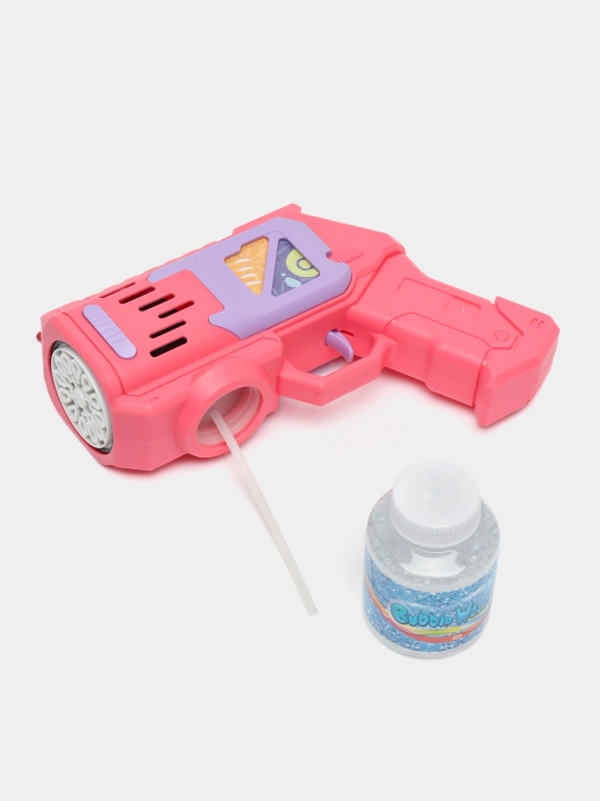 Sovun pufaklari generatori bolalar uchun, batareyali BUBBLE GUN
