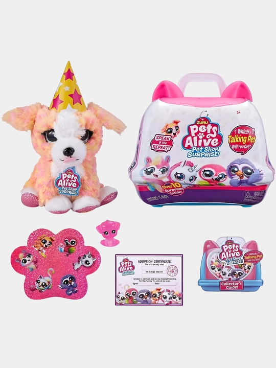 Игровой набор сюрприз Zuru Pets Alive, Mermaidcorn, игрушка яйцо, мягкая игрушка подарок