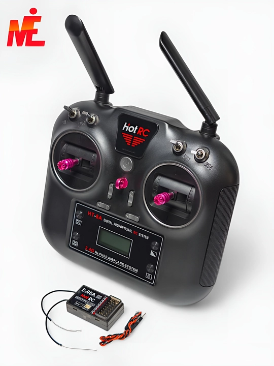 Hotrc HT-8A + HT-6A — 8-канальный радиопередатчик и приёмник 2,4 ГГц - 