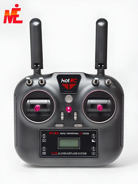 Hotrc HT-8A + HT-6A — 8-канальный радиопередатчик и приёмник 2,4 ГГц