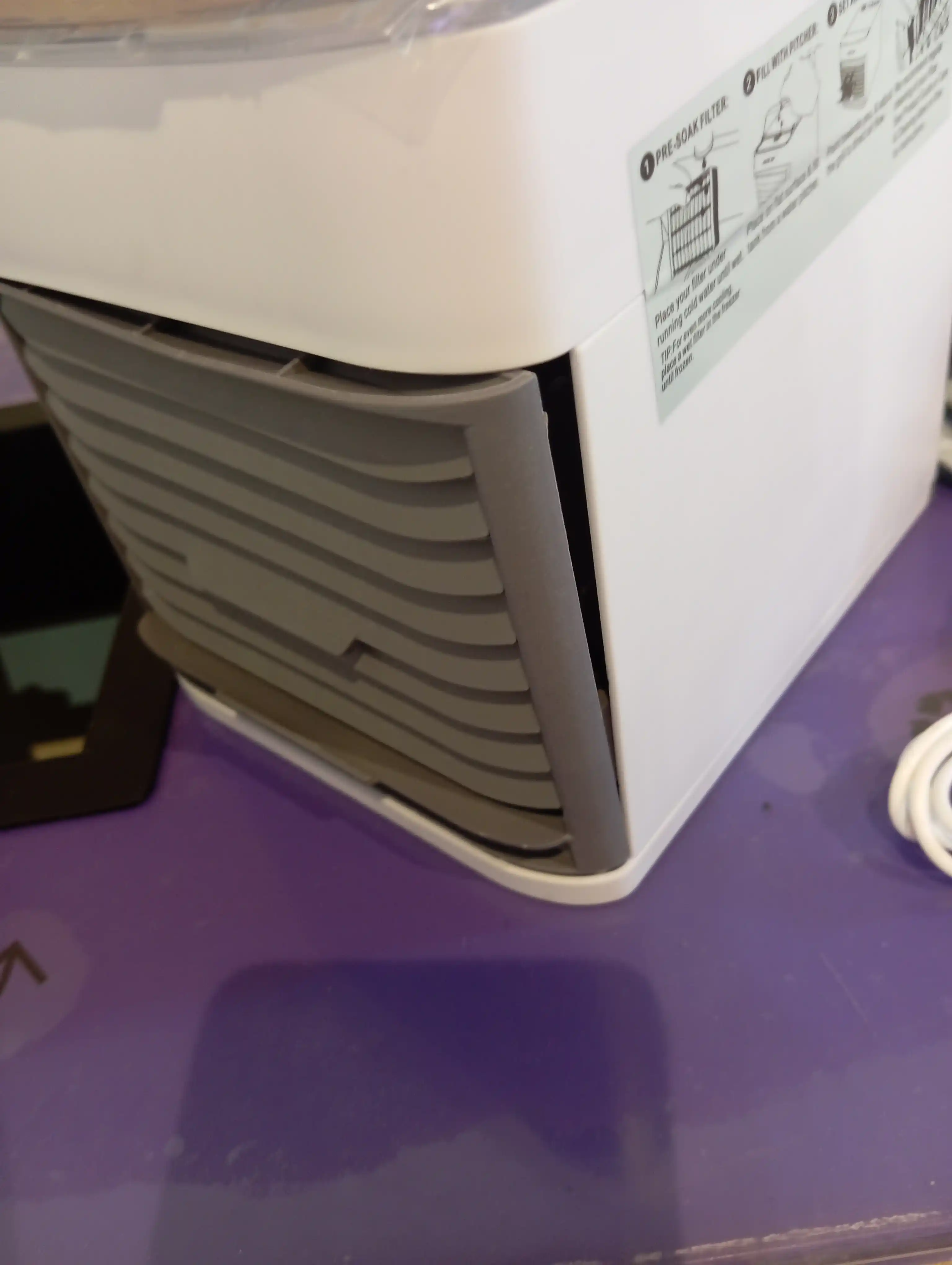 Mini konditsioner, namlagich va havo sovutgich Arctic Air, portativ 4 tasi 1 da