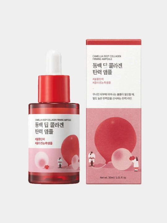Укрепляющая сыворотка с экстрактом камелии Camellia Deep Collagen Firming Ampoule