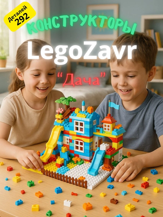 LegoZavr "Dacha" konstruktor to‘plami - 