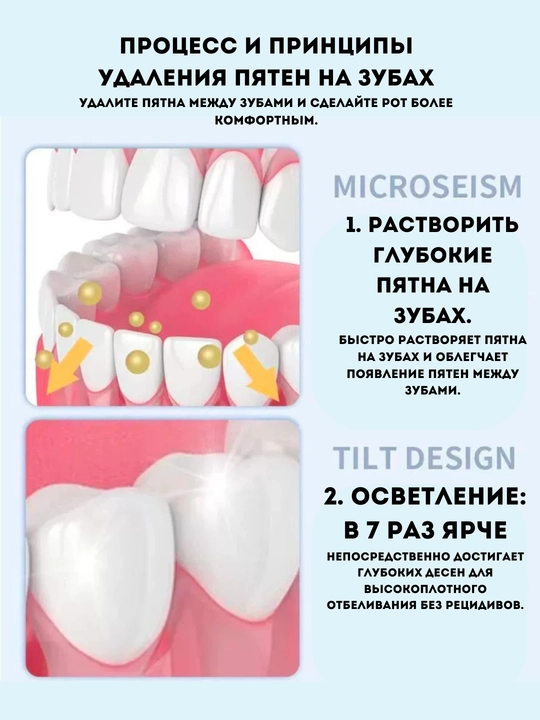 9D Ленты для отбеливания зубов, 7 пар лент в 1 коробке