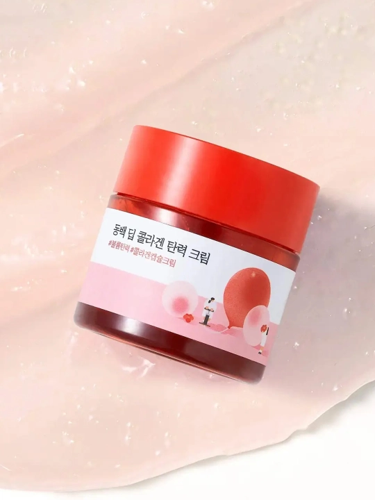 Крем для лица с экстрактом камелии Round Lab Camellia Deep Collagen Firming Cream