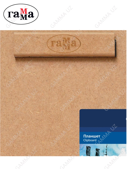 Bufer paneli MDF, A4 (33*36 sm) Gamma "Moskva palitrasi", magnit qisqich, qalam, 261018_06
