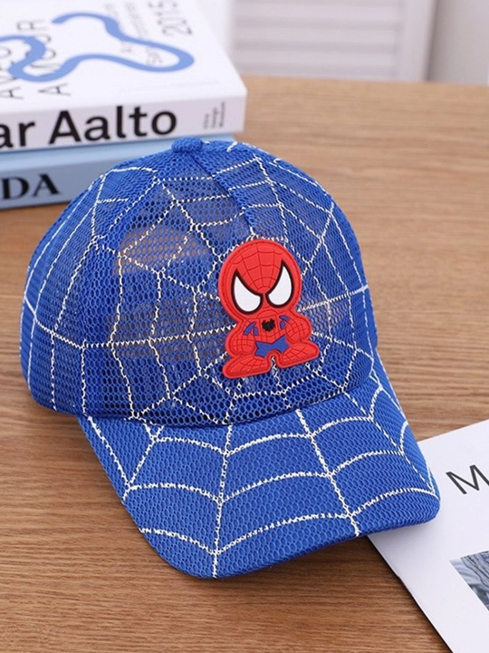 Детская кепка Spider-Man Человек-паук, летняя кепка для мальчиков, защита от солнца
