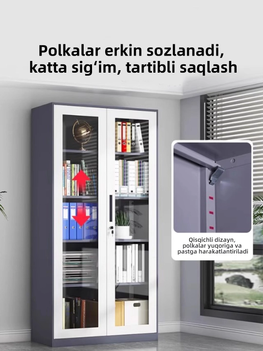 Tibbiy asbob-uskunalar uchun shkaf (shifoxonalarda)