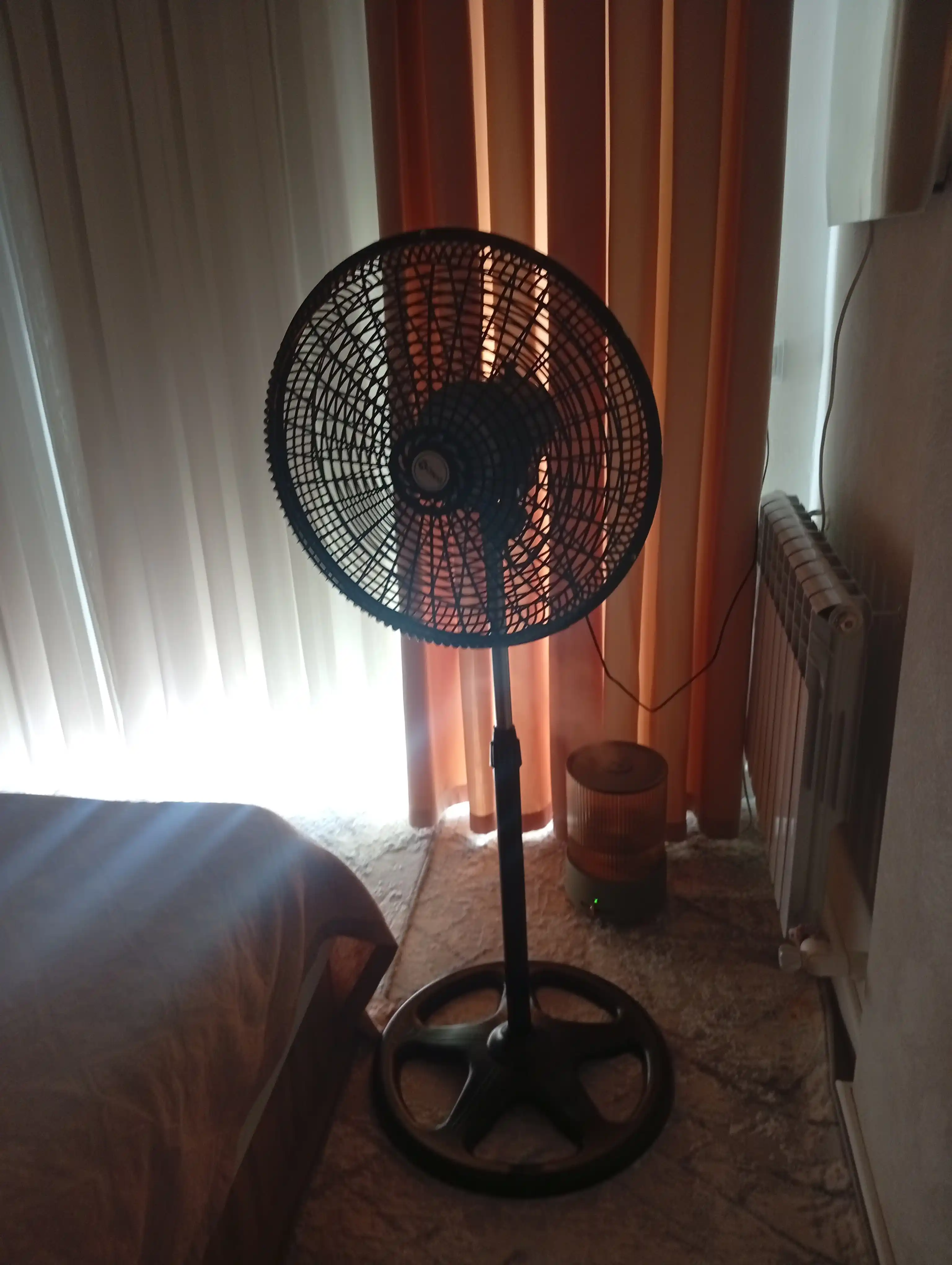 Ventilyator 70 Vt, 3 tezlik, mexanik boshqaruv