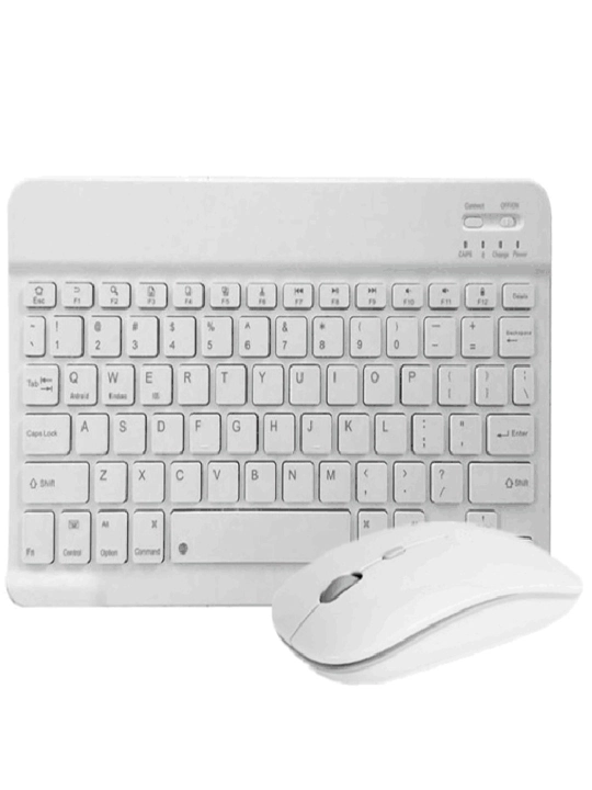 Ultra-yupqa simsiz Bluetooth klaviatura va sichqoncha to'plami 
