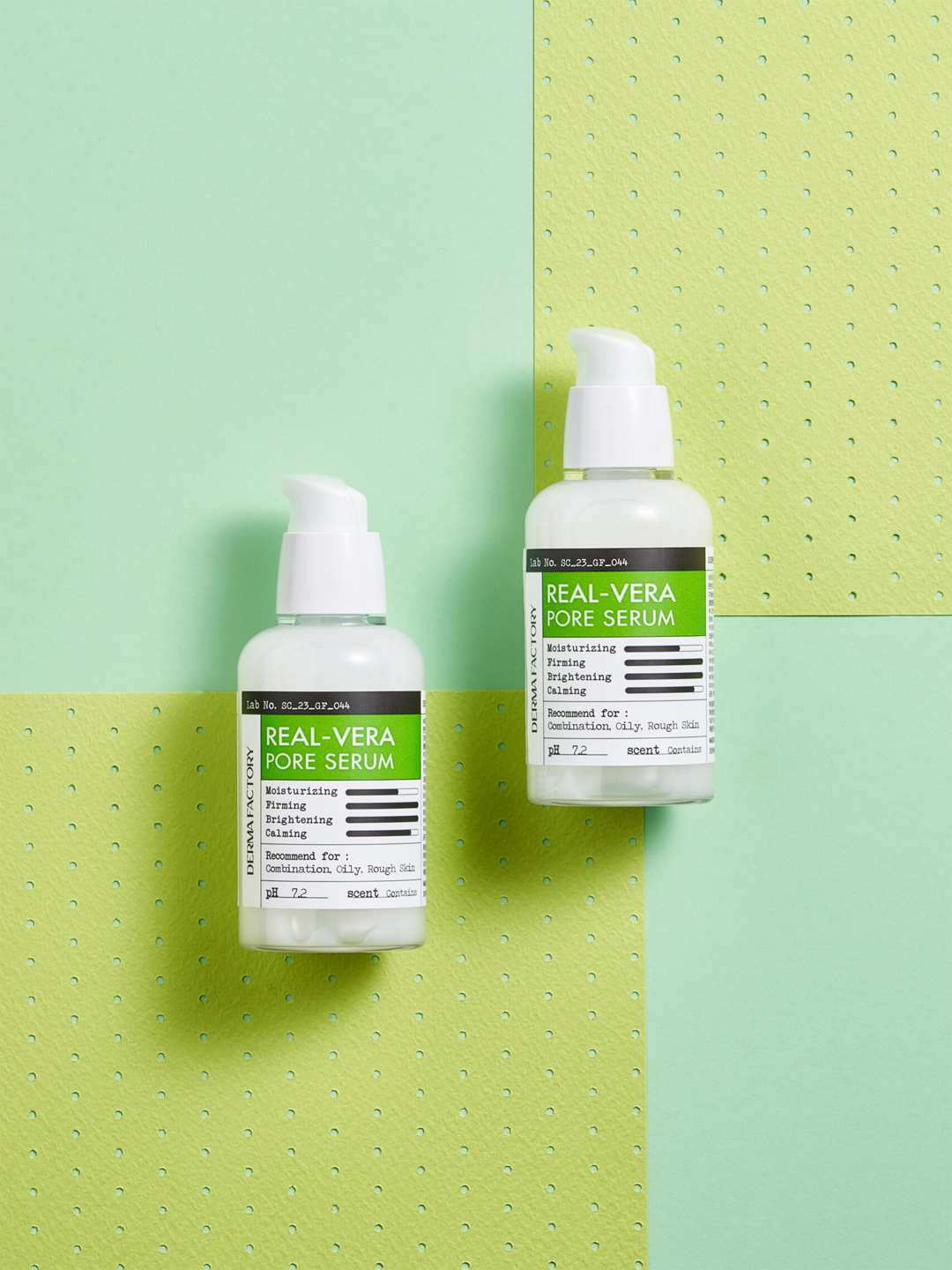 Aloe vera serum teshiklarni toraytirish uchun Derma Factory Real Vera Pore Serum