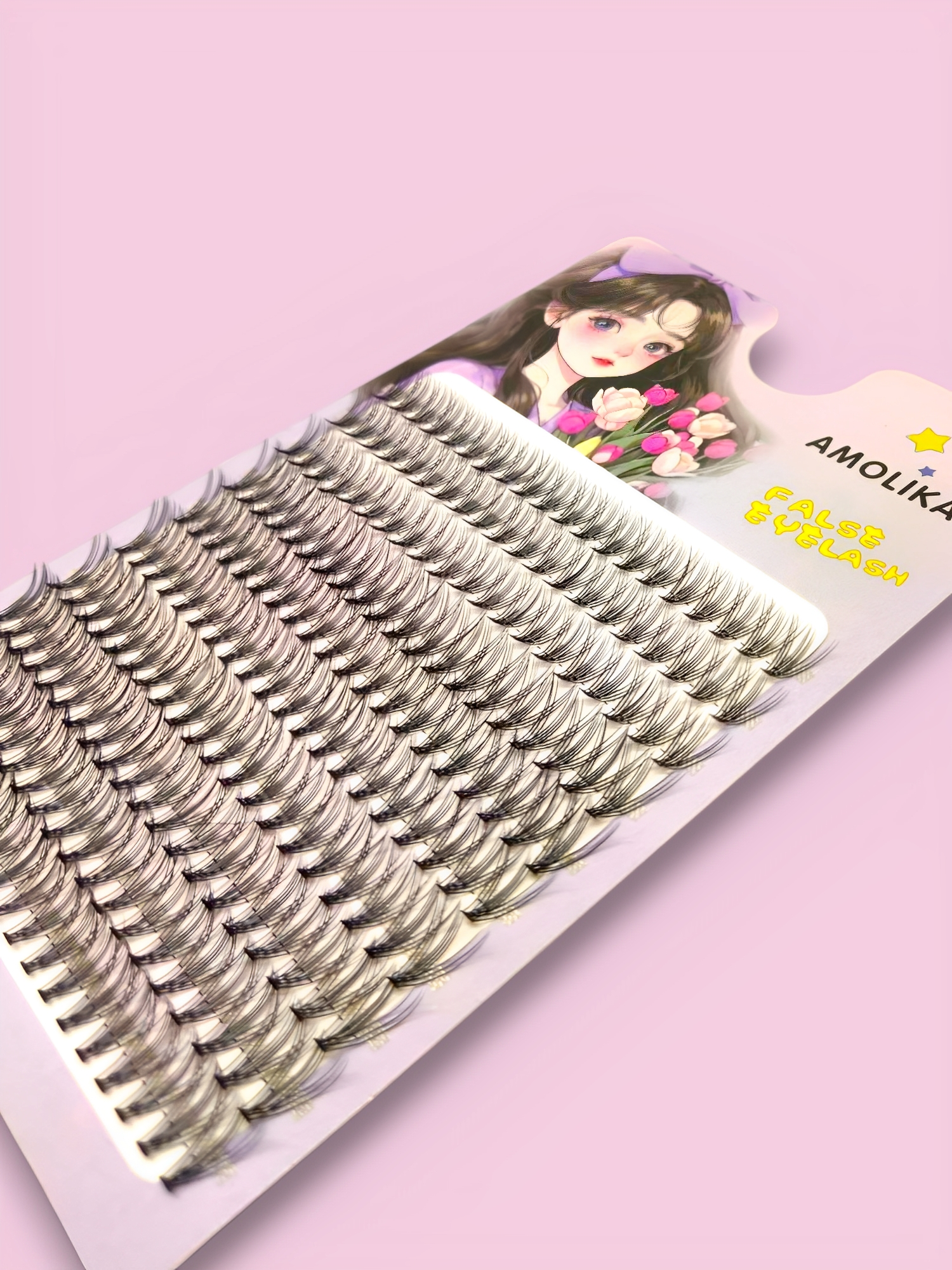 Anime, 3D-effektli sun'iy kirpiklar, individual kengaytirish