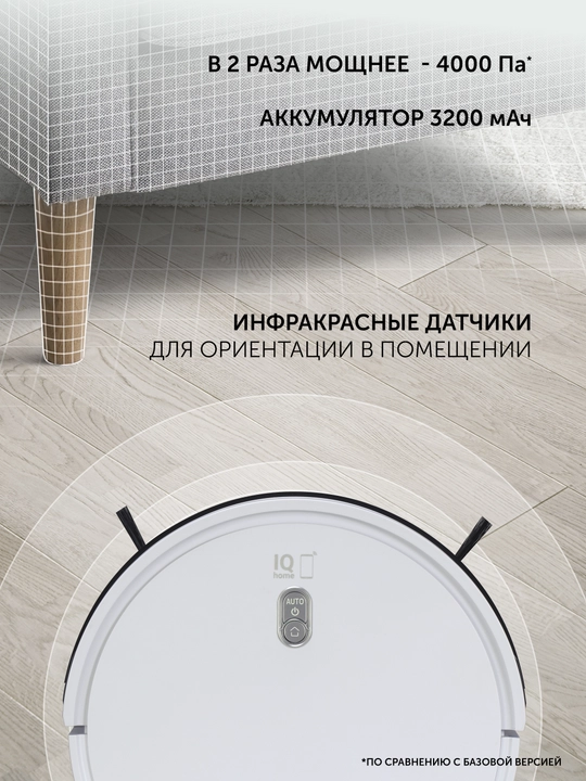 Robot changyutgich Polaris PVCR G2 3600 WIFI IQ Uy, quruq va nam tozalash
