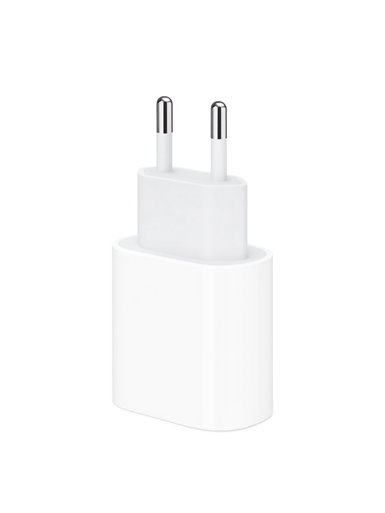 Сетевое зарядное устройство 20W для iPhone (без кабеля), Type-C, 2-pin - 