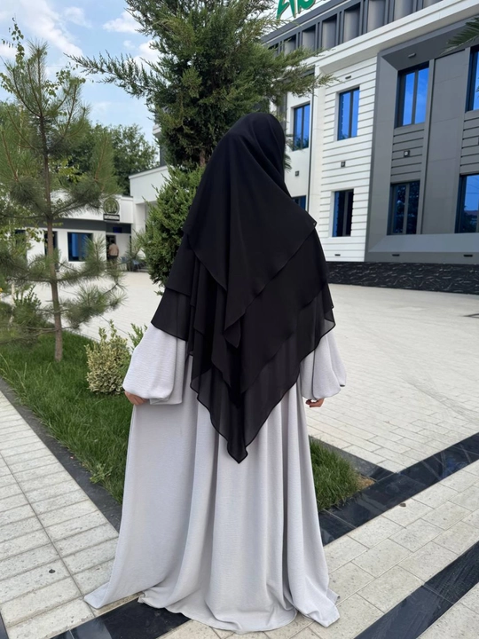 Uch qatlamli ximar, shifonli