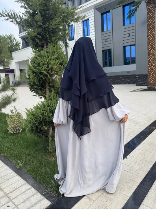 Uch qatlamli ximar, shifonli