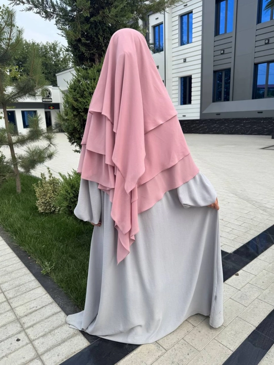 Uch qatlamli ximar, shifonli