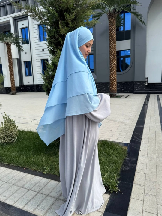 Uch qatlamli ximar, shifonli