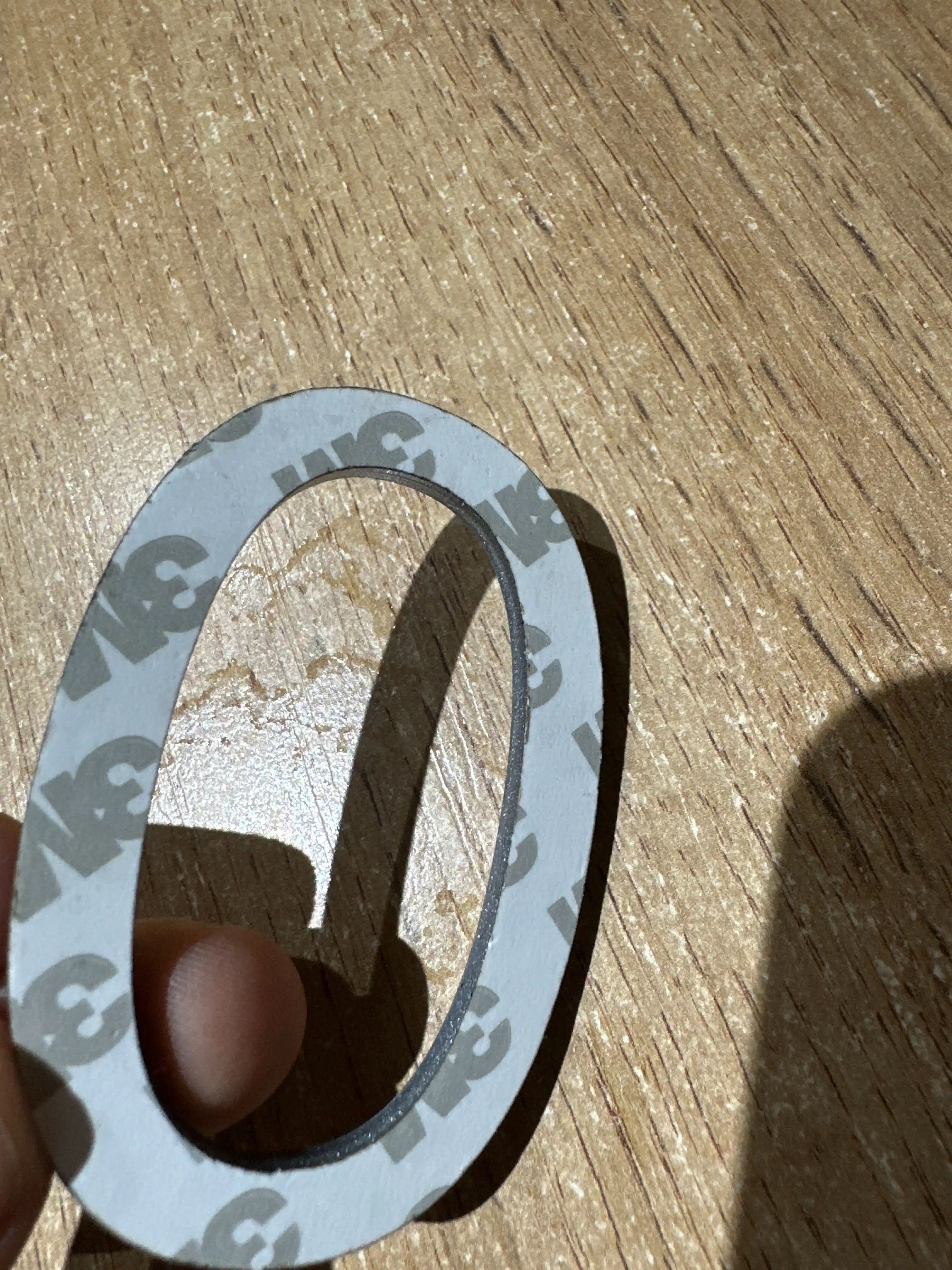 3D Akril raqam, 7 sm, o‘z o‘zidan yopishuvchi, uy va eshik uchun