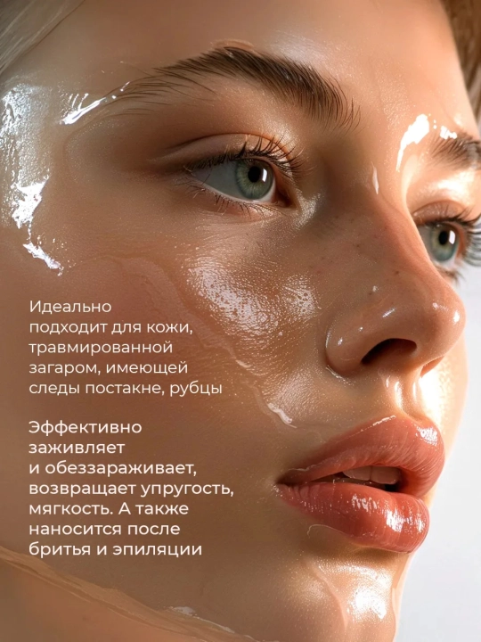 Универсальный гель для лица и тела Vitamin-C, увлажняющий, 300 г
