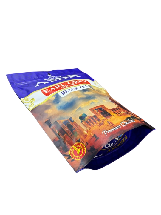 Amir Tea Qora choy Seylon oliy navli Earl Grey 150 gr