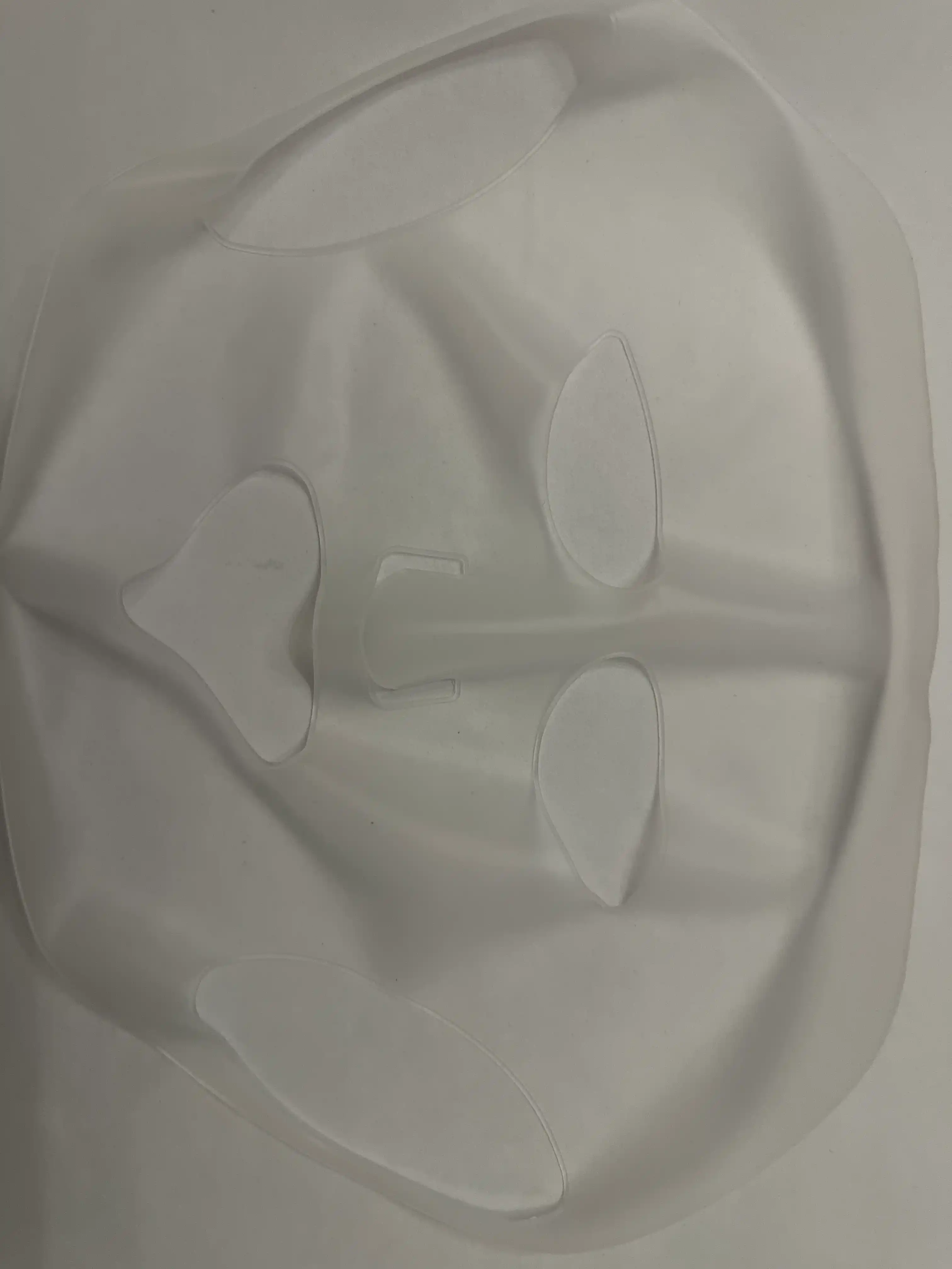 3D силиконовая маска, для увлажнения и омоложения кожи, многоразовая
