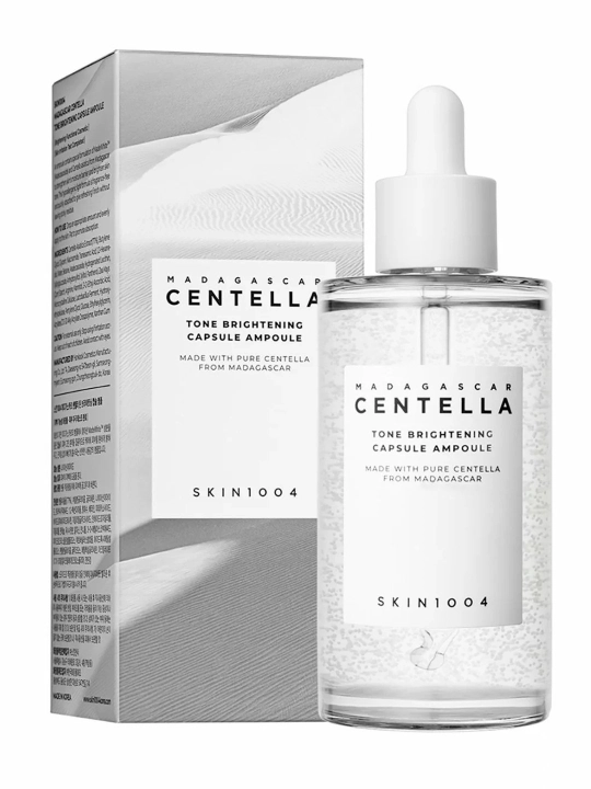 Kapsulali yorituvchi zardob SKIN1004 Madagascar Centella Brightening Capsule Ampoule, 30 ml - 