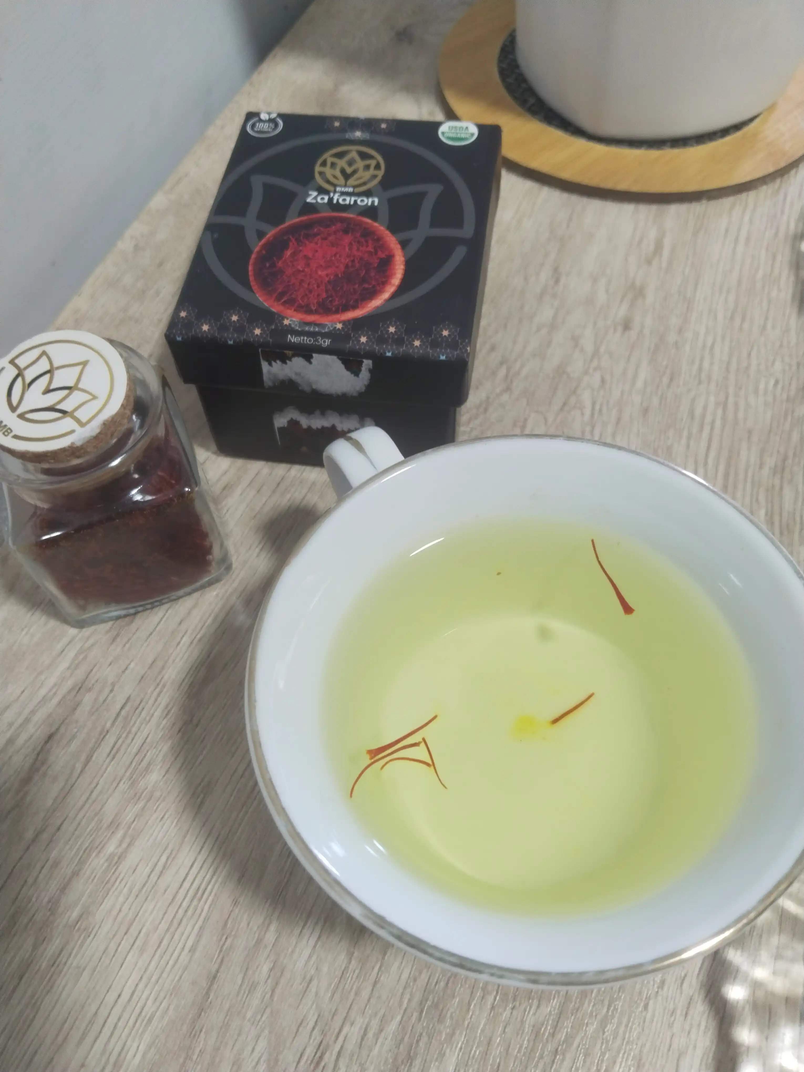 Za'faron, tabiiy shifobaxsh, 3 g