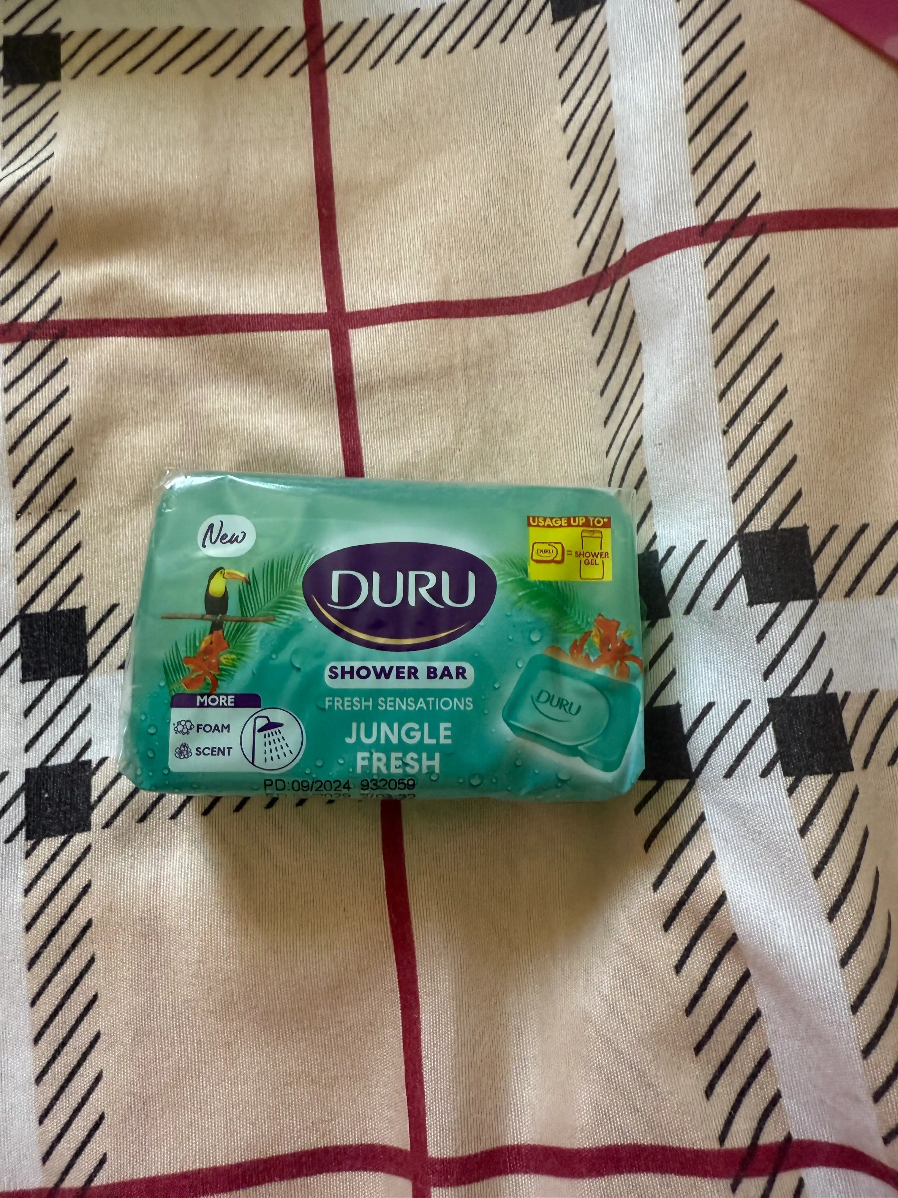 Hojatxona sovuni ''Duru'', yangi sensatsiya, yag'mur ormani, 150 gr