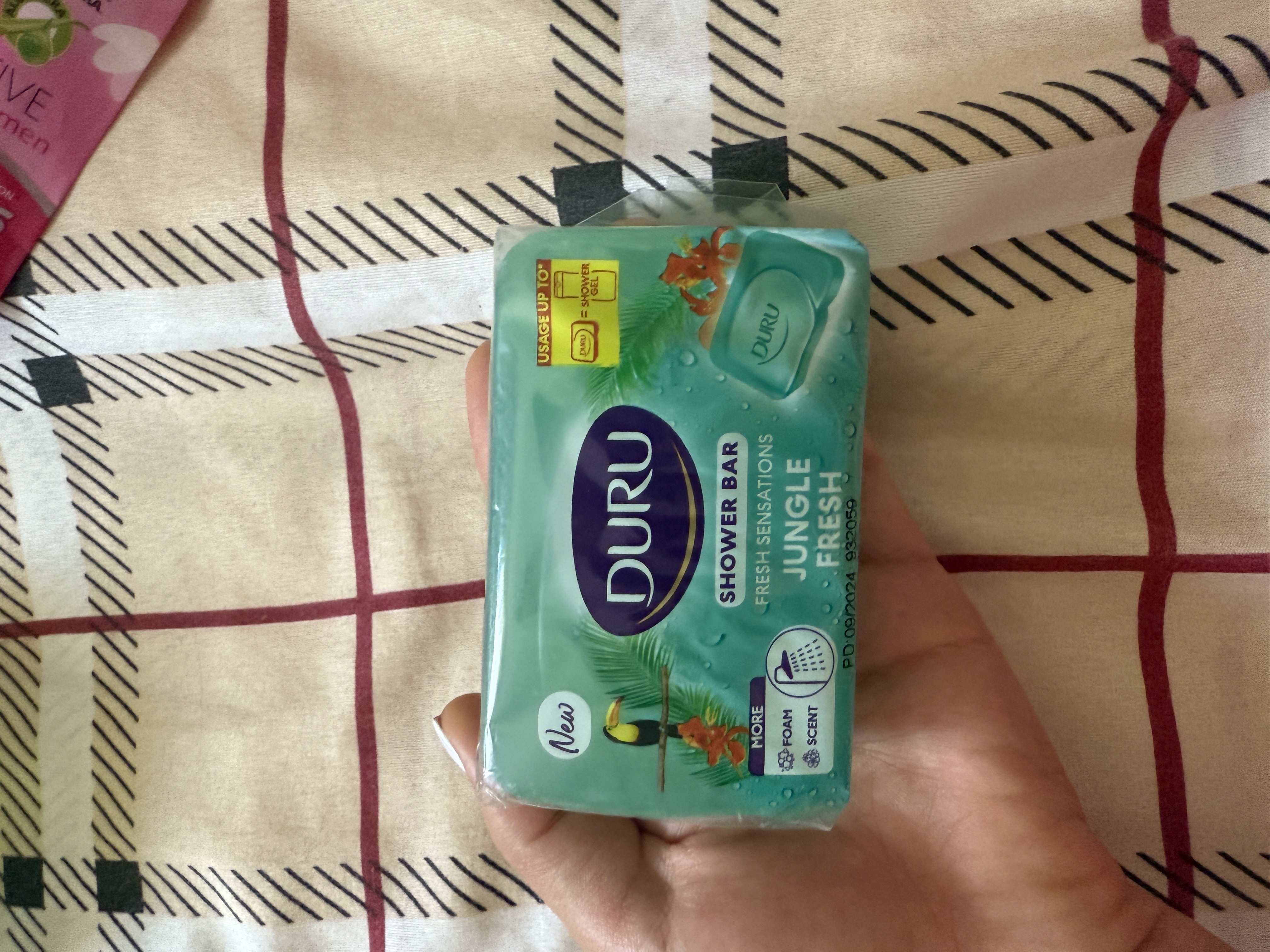Hojatxona sovuni ''Duru'', yangi sensatsiya, yag'mur ormani, 150 gr