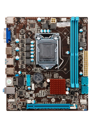 6-7-avlod OEM intel protsessorlari uchun H110M DDR4 1151 asosiy platasi