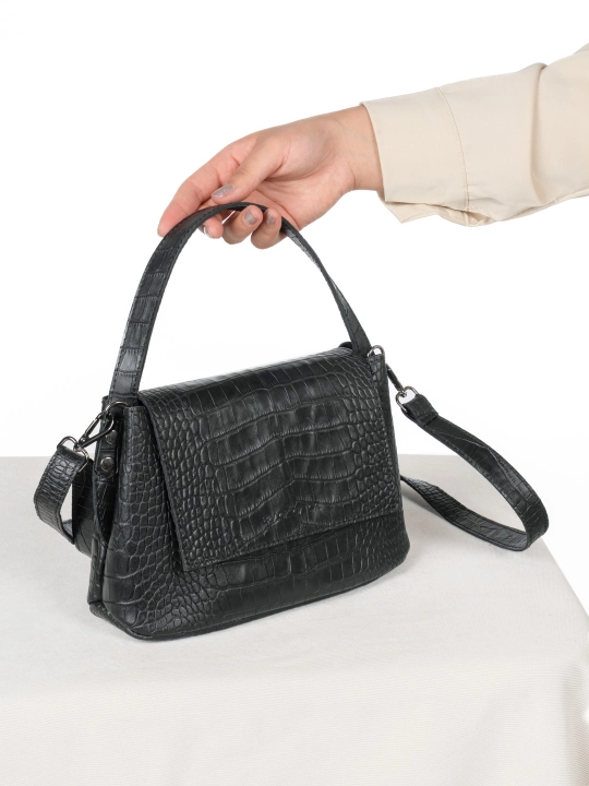 Ayollar sumkasi tabiiy charmdan Black Gator
