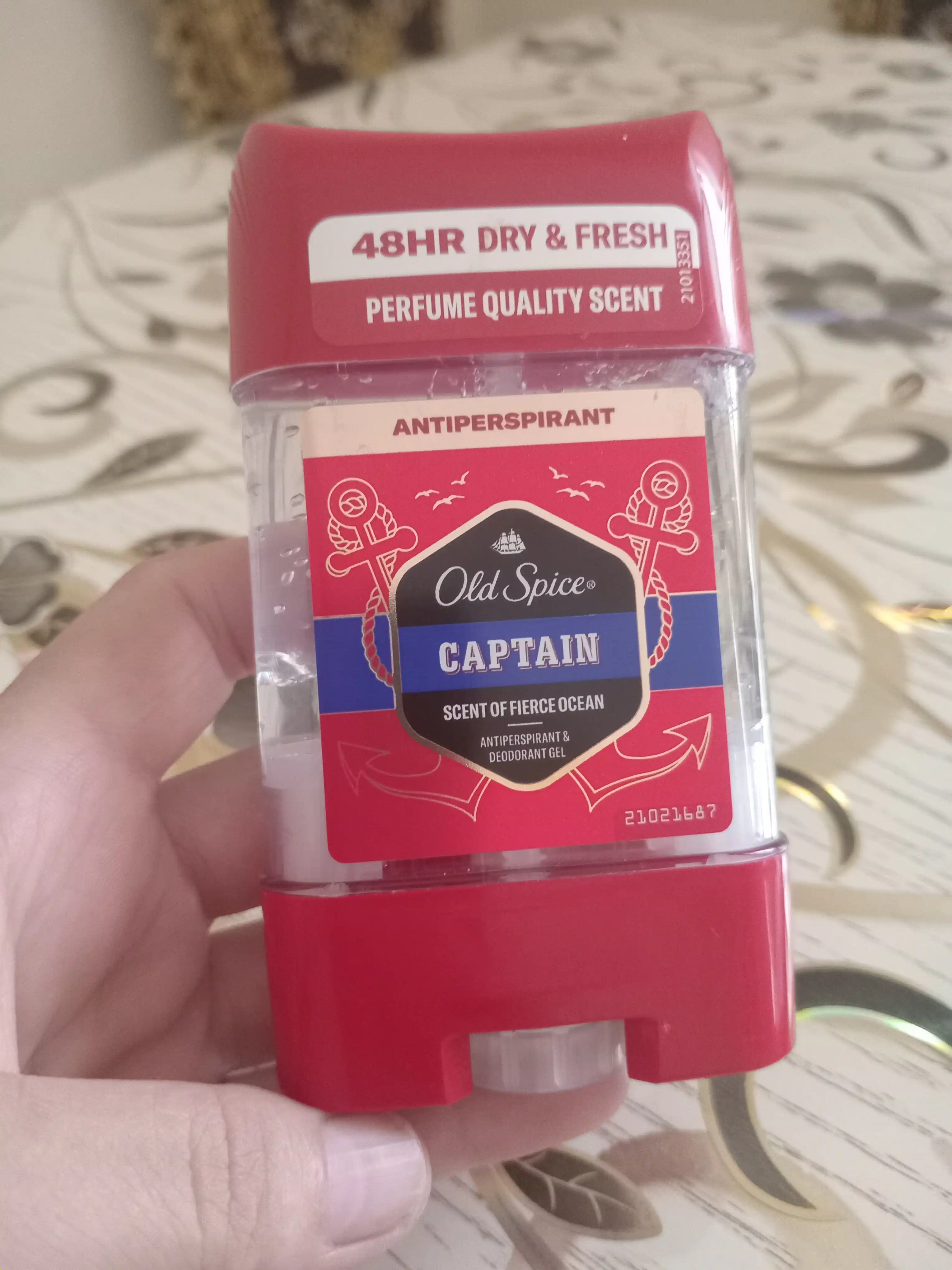 Old Spice erkaklar gelli dezodorant-antiperspirant Kapitan, 70 ml