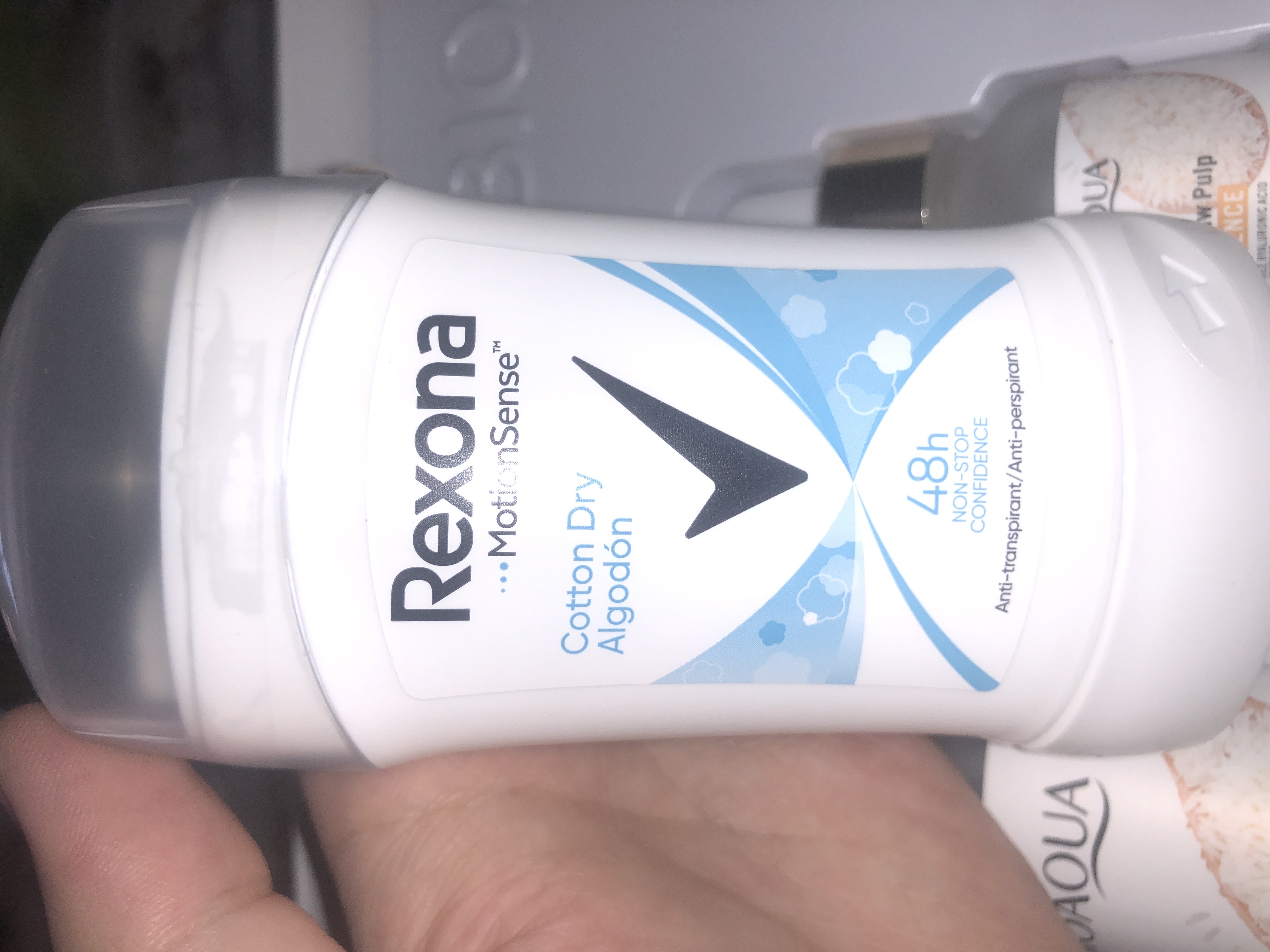 Дезодорант-антиперспирант для женщин Rexona MotionSense Cotton Dry, 50 мл