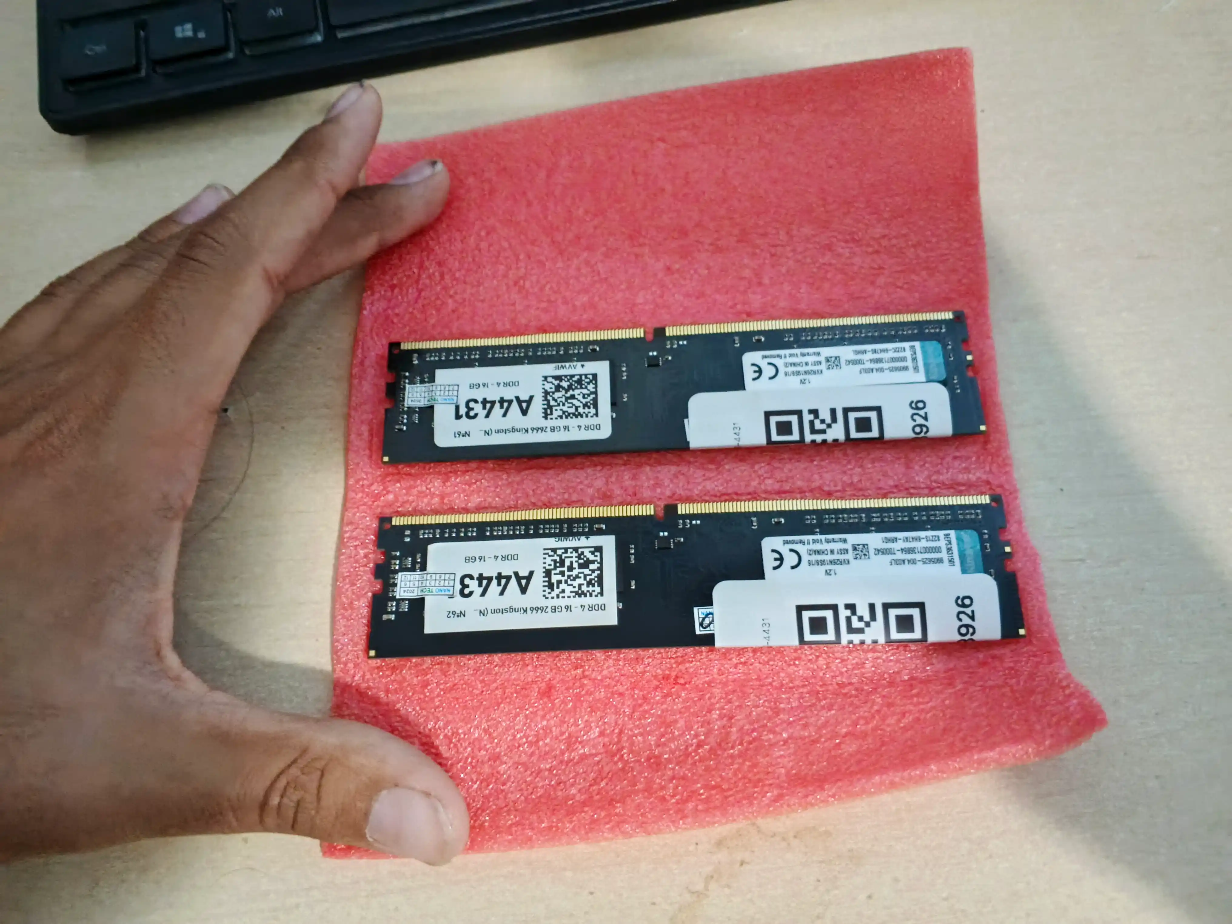Operativ xotira Kingston DDR4 2666 MHz kompyuir uchun