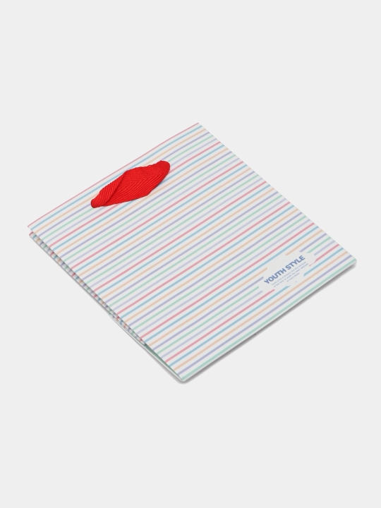 Sovg'a sumkasi tutqichli chizmalar chop etish 16x13 sm - Qog'oz paket