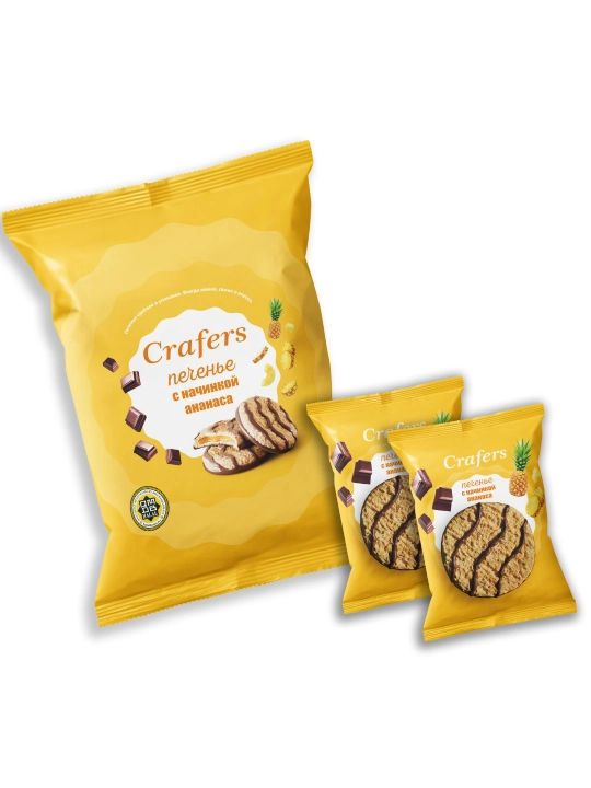 Crafers pechenyesi Ananas ta’mli, 300 gr