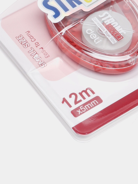 Штрих-лента Deli EH376, 5 мм×12 м