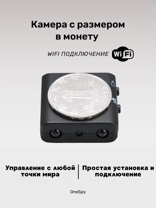 Мини WiFi камеры, для дома и для собственной безопасности - 