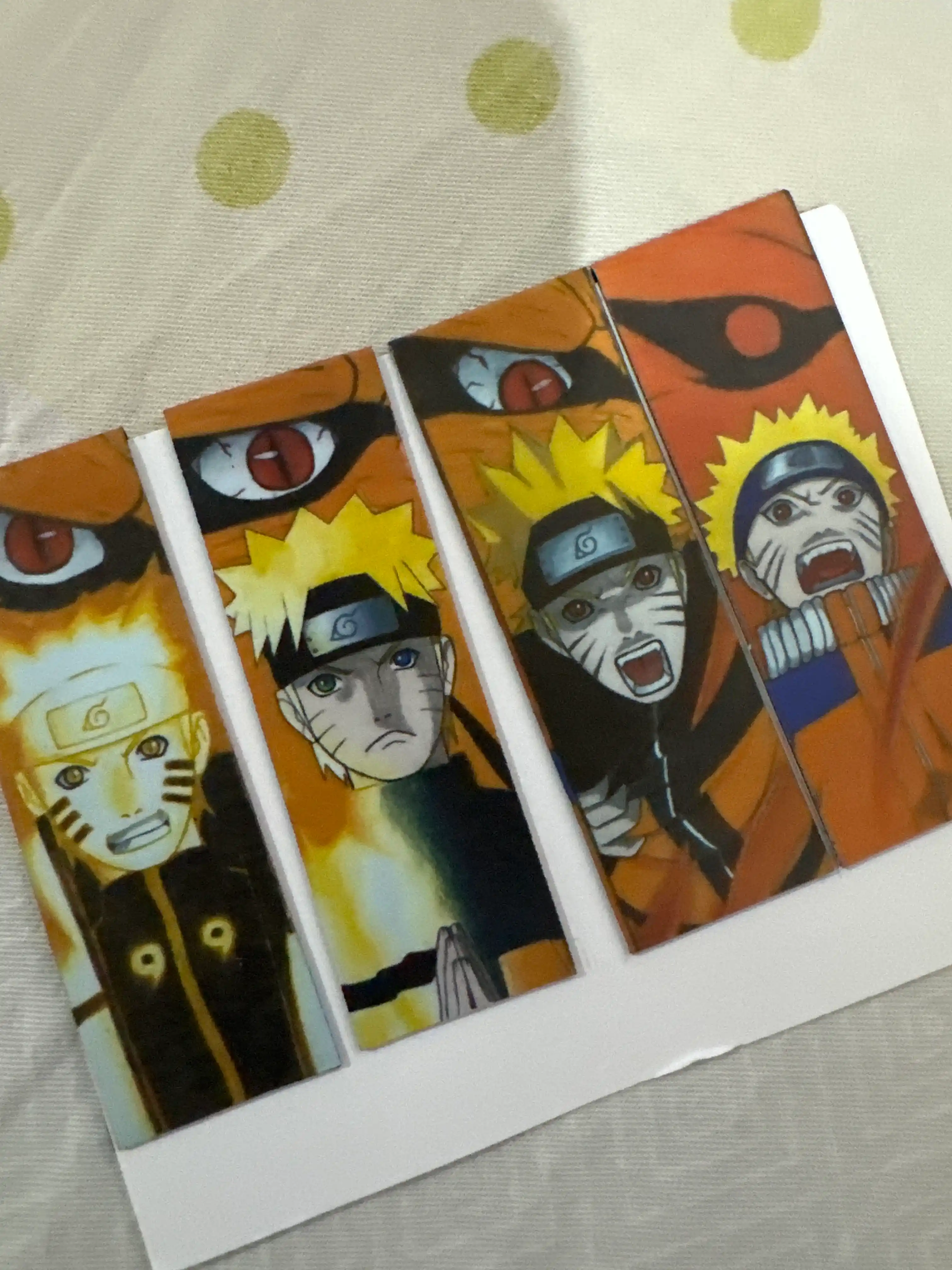 Kitoblar uchun magnit xatcho'plar "Naruto"