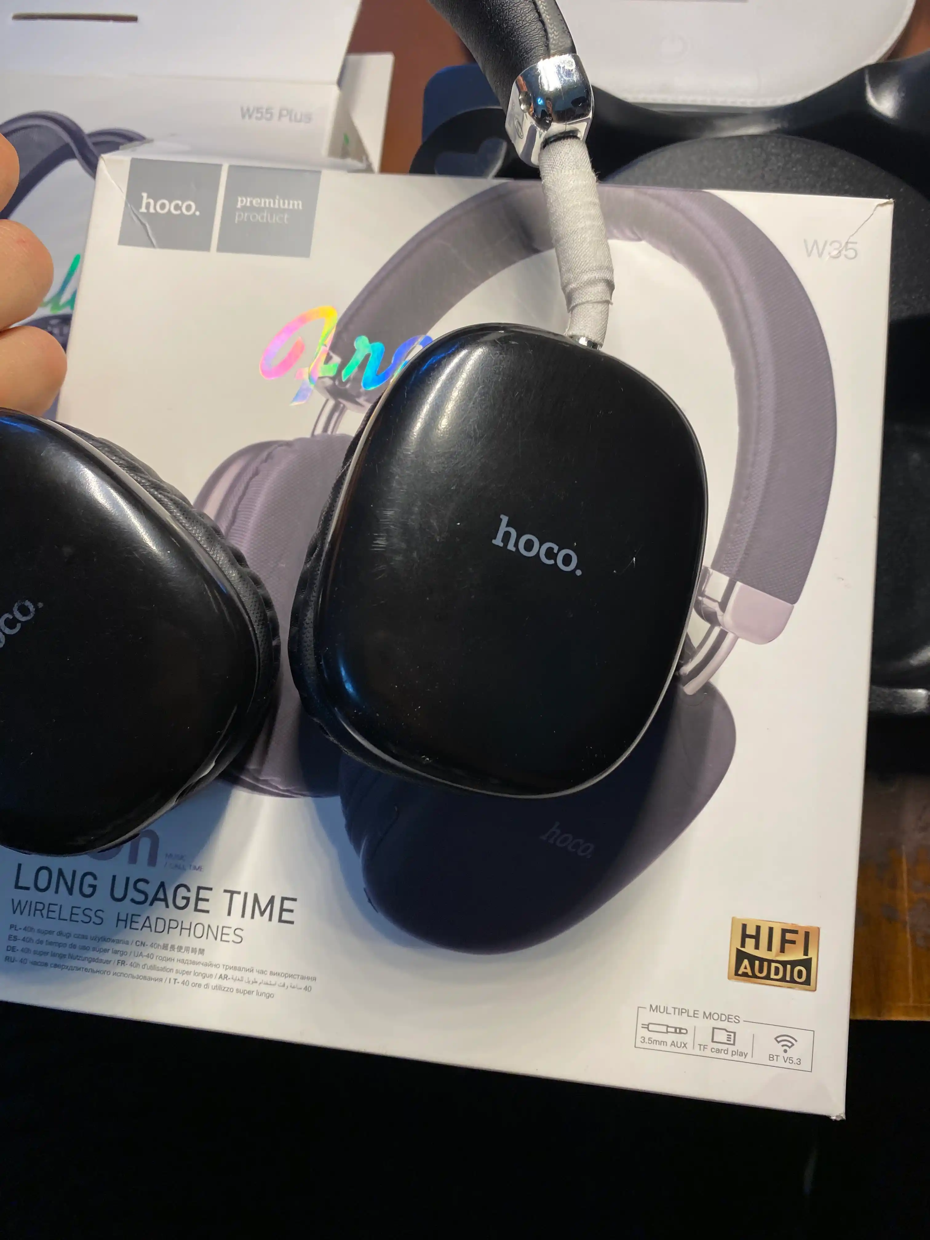 Наушники Hoco w55 plus ANC