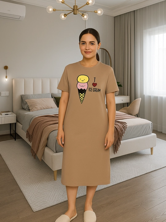Туника для женщин и девушек, хлопок, размеры S–XL